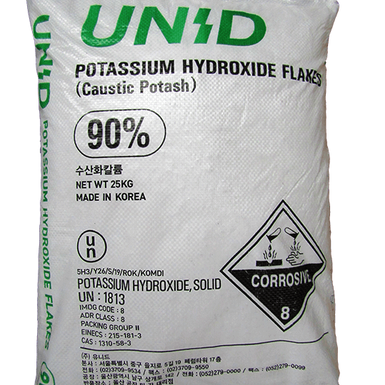 KOH – Potassium hydroxide 90%  – Kali hiđroxit
